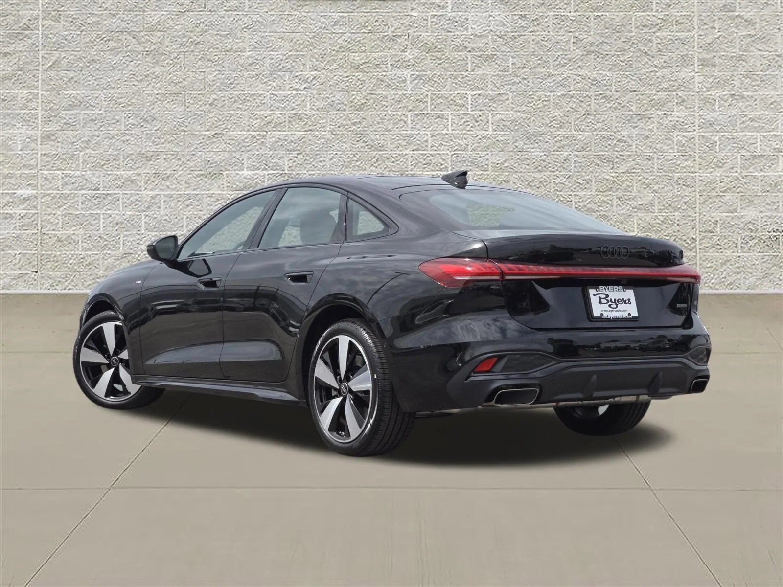 New 2026 Mythos Black Metallic Audi Premium image 5