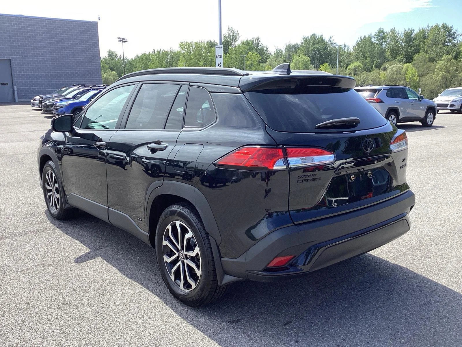 Used 2023 Jet Black Toyota Hybrid SE image 5