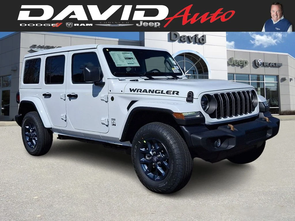 New 2026 Bright White Clear-Coat Exterior Paint Jeep 85th Anniversary Edition image 1