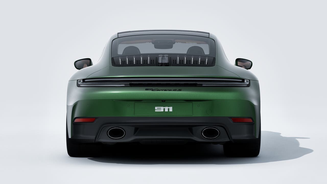 New 2027 Oak Green Metallic Neo Porsche Carrera 4S image 7