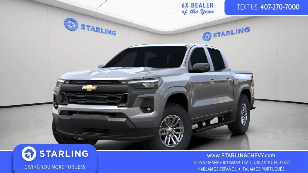New 2026 Sterling Gray Metallic Chevrolet LT image 1