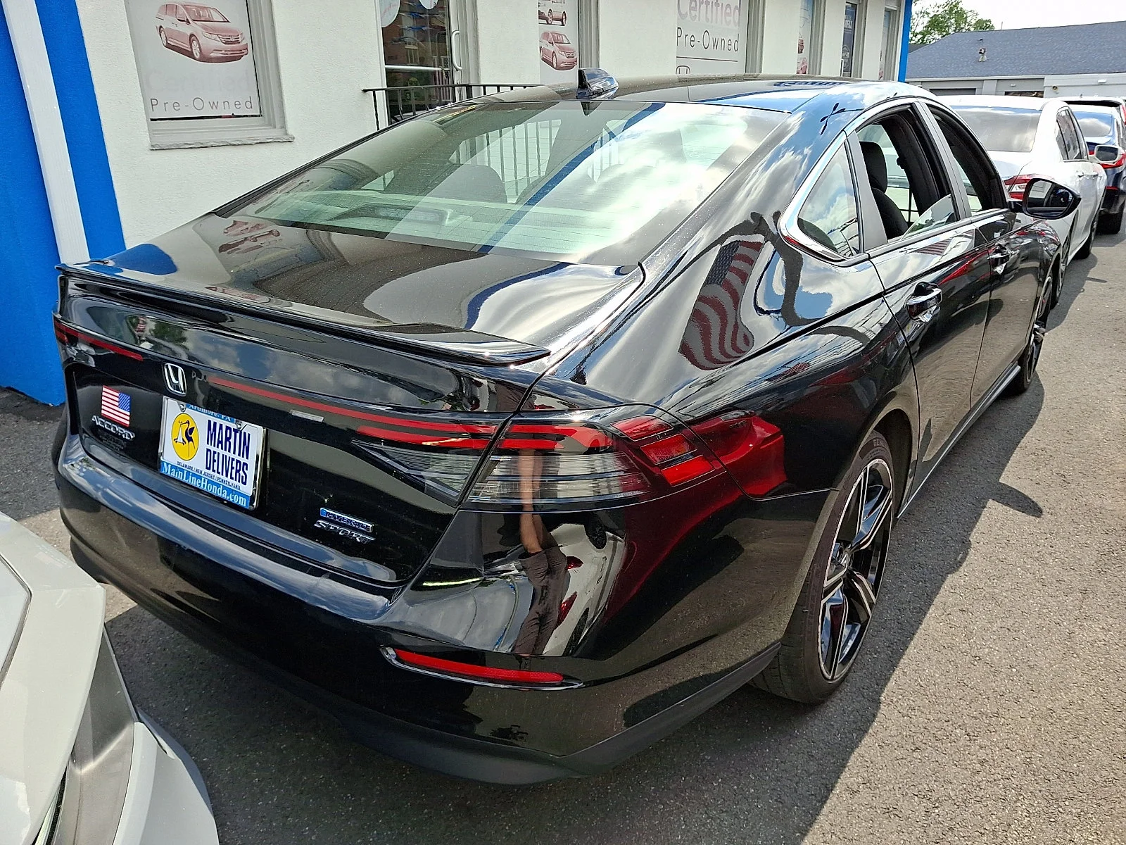 Used 2025 Crystal Black Pearl Honda Sport image 3