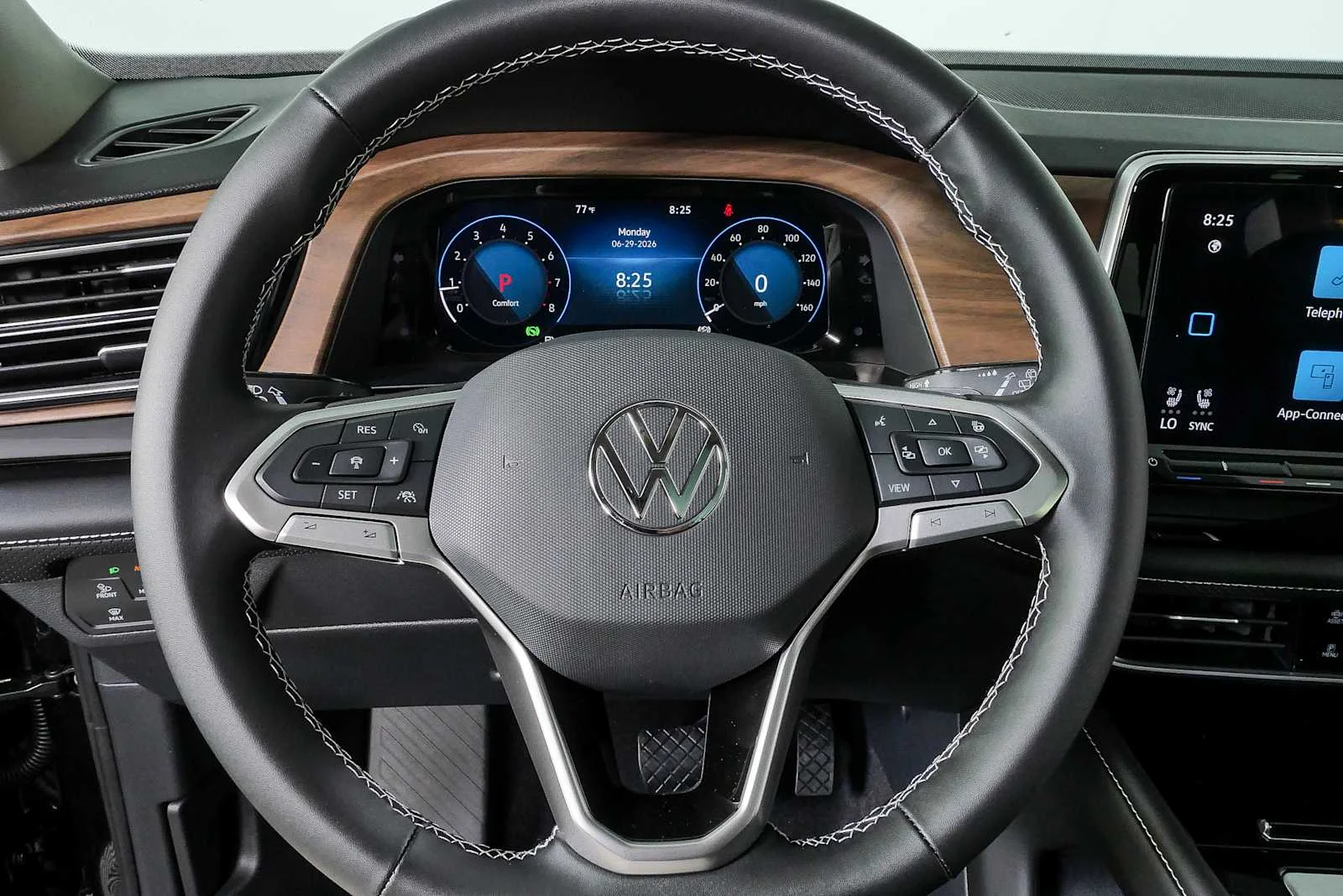 New 2026 Deep Black Pearl Volkswagen 2.0T SE w/Technology image 8