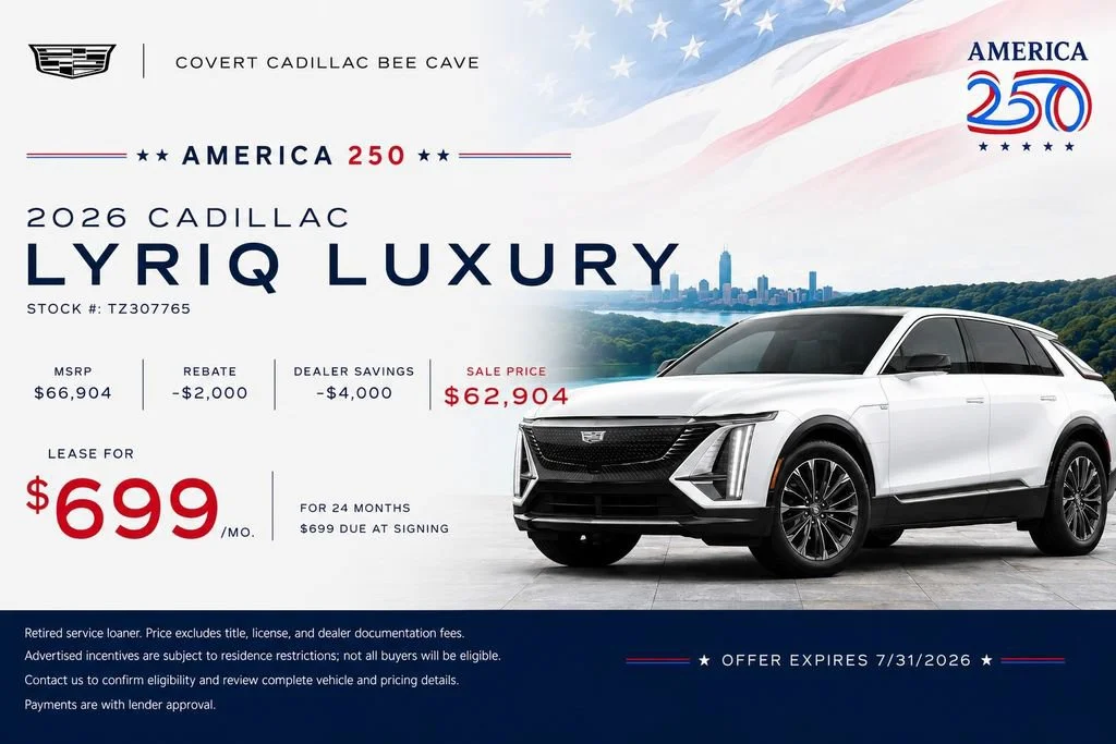 New 2026 Argent Silver Metallic Cadillac Premium Luxury image 2