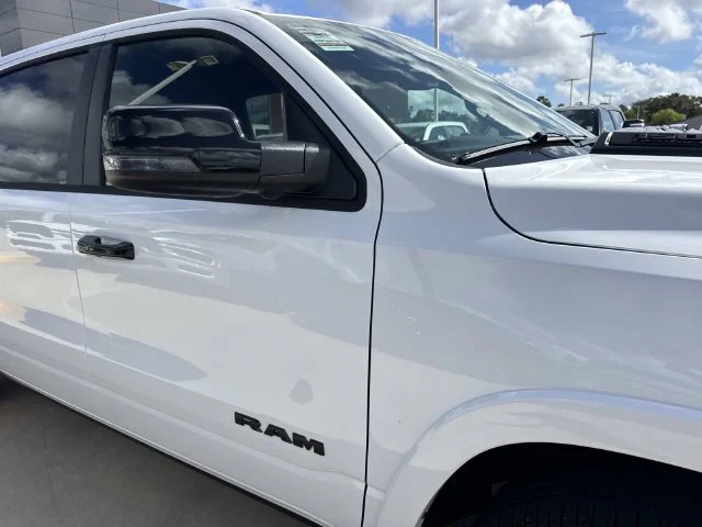 New 2027 Bright White Clear-Coat Exterior Paint RAM Laramie image 26
