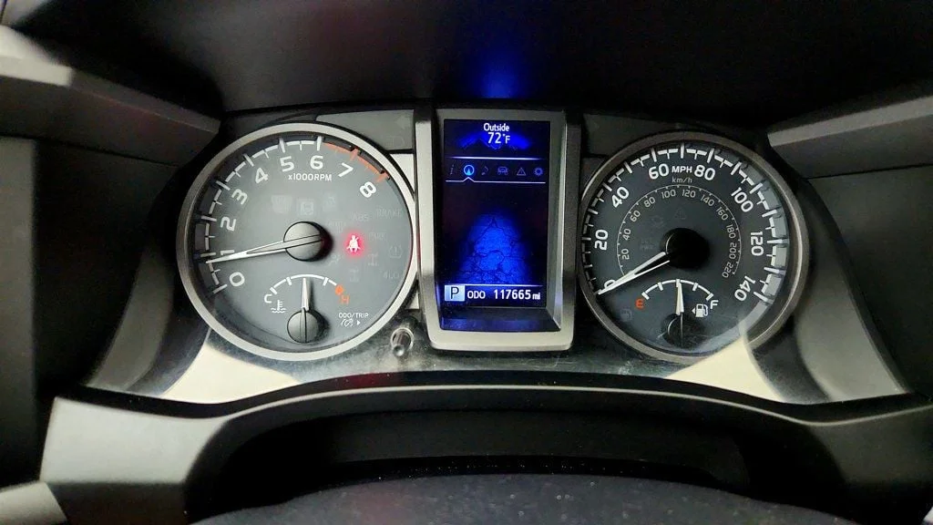 Used 2017 Blazing Blue Pearl Toyota TRD Sport Double Cab 6