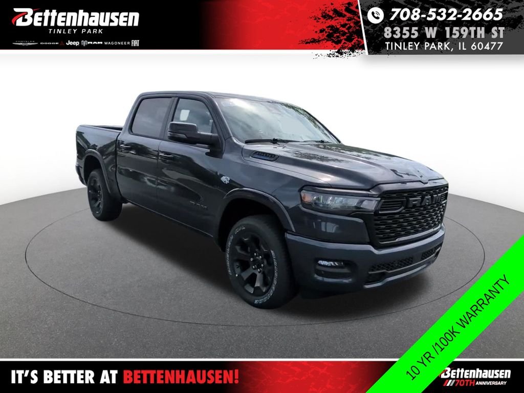 New 2026 Forged Blue Metallic Exterior Paint RAM Big Horn image 3