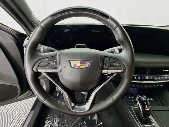 Used 2025 Black Cadillac Premium Luxury image 12