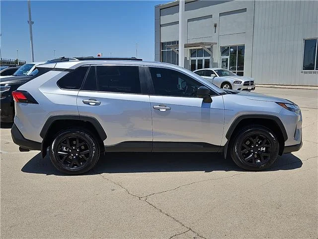 Used 2025 Silver Sky Metallic Toyota LE Front-Wheel Drive image 4