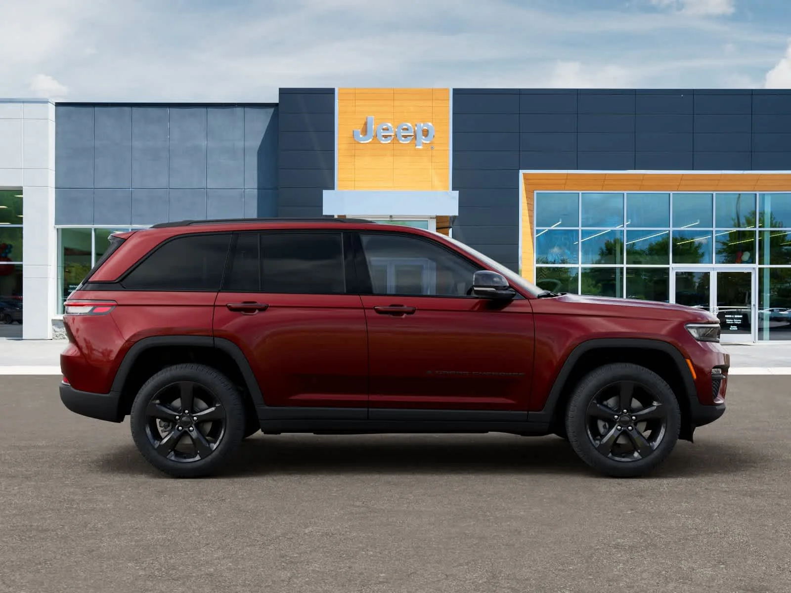 New 2025 Velvet Red Pearl-Coat Exterior Paint Jeep Limited image 21