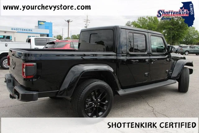Used 2022 Black Jeep Overland image 4