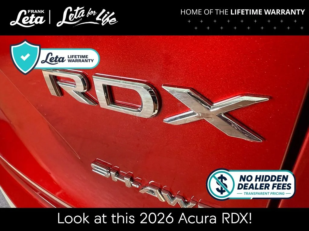 New 2026 Performance Red Pearl Acura Advance Package image 6