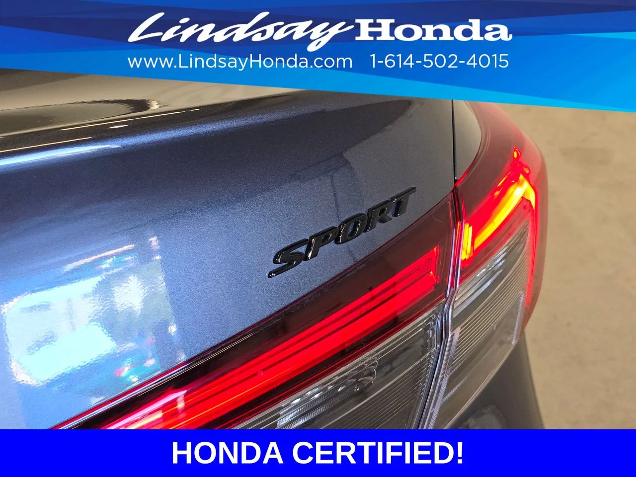 Certified Used 2026 Meteorite Gray Metallic Honda Sport image 8