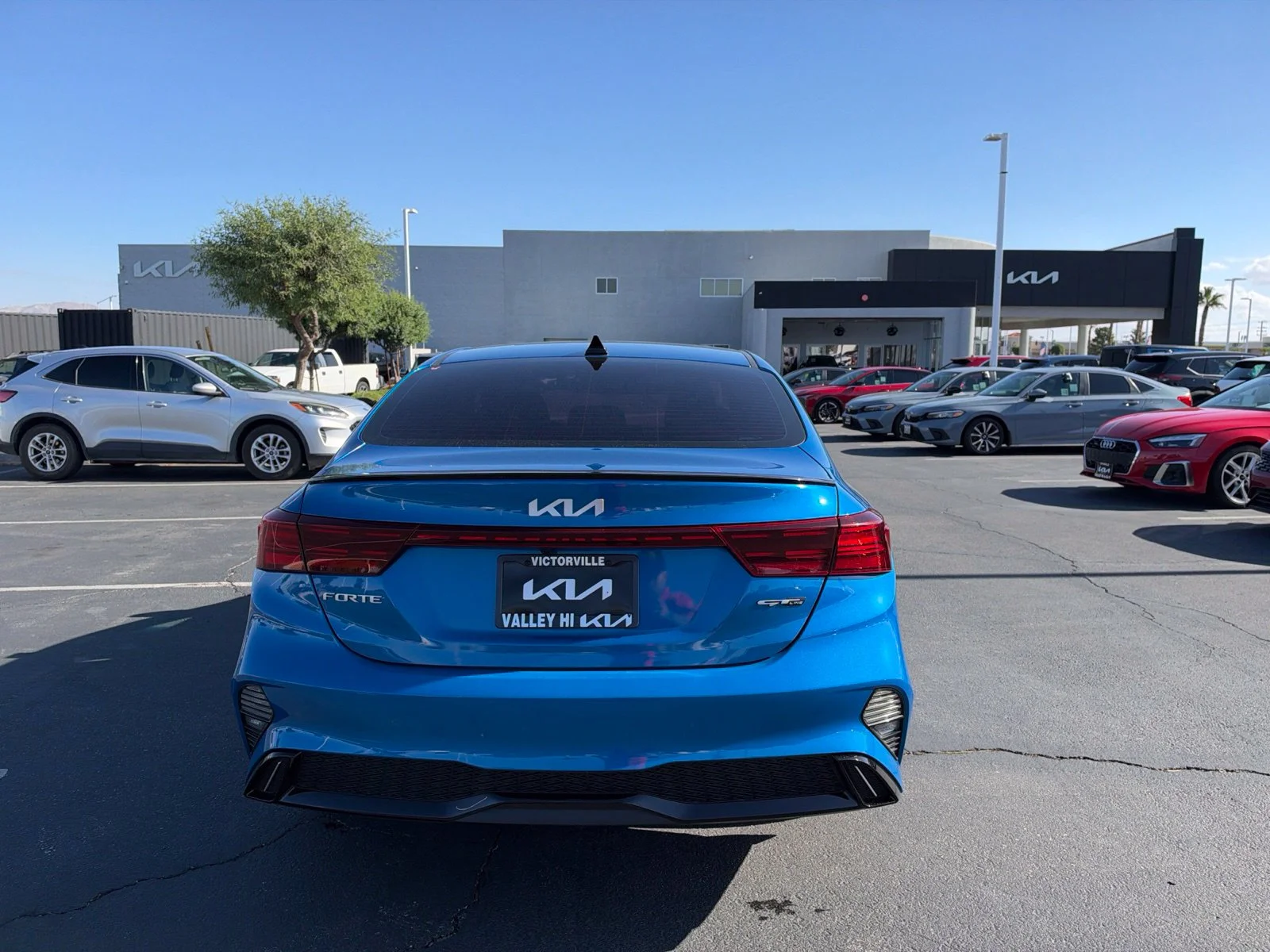 Used 2023 Sporty Blue Kia GT-Line image 8