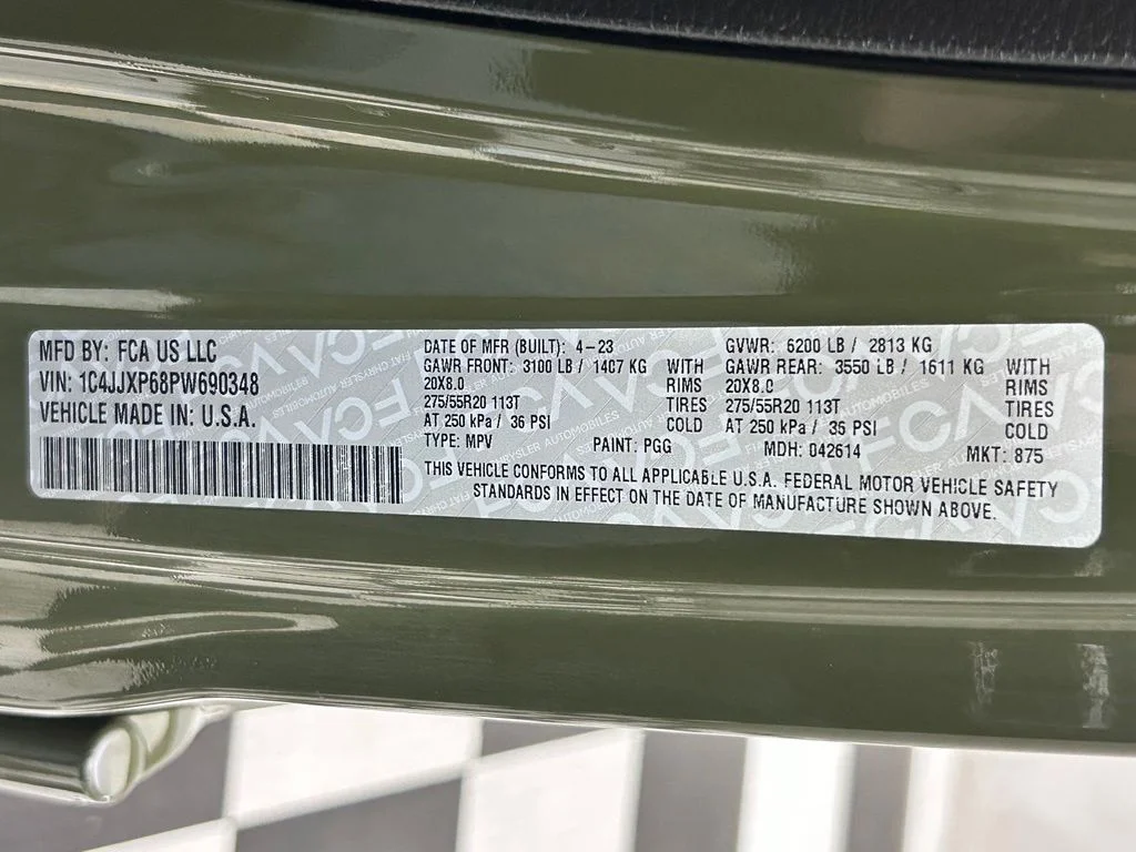 Used 2023 Green Jeep Sahara 4xe image 23