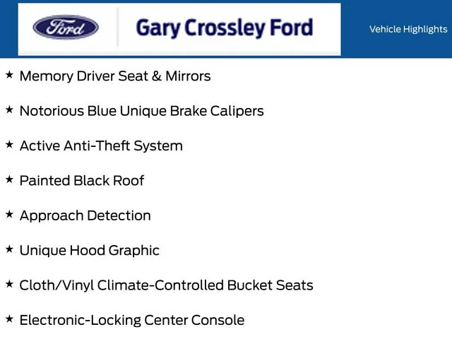 Used 2024 Vapor Blue Metallic Ford Dark Horse image 26