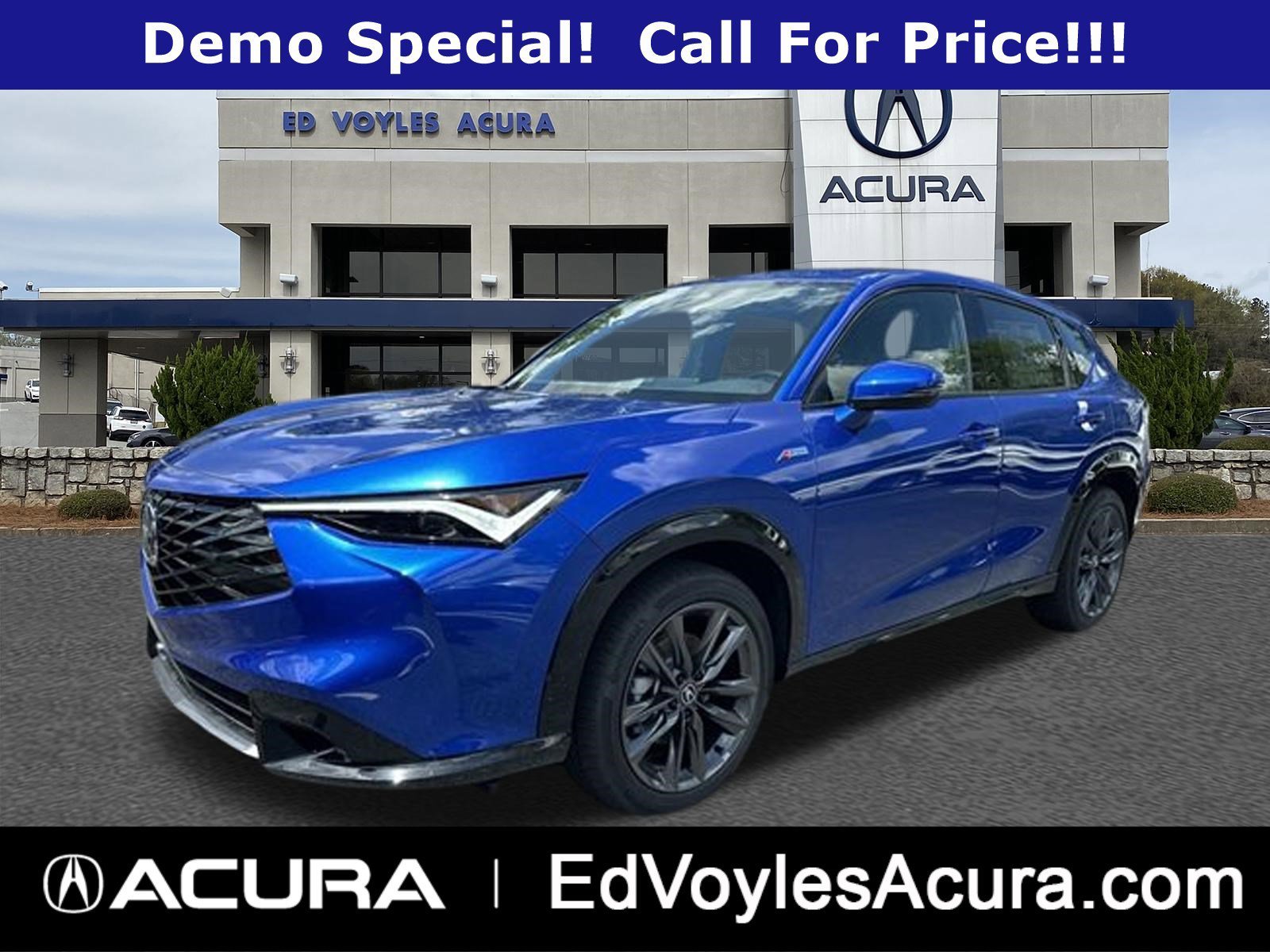 Used 2025 Sea Blue Acura w/A-Spec Package image 1