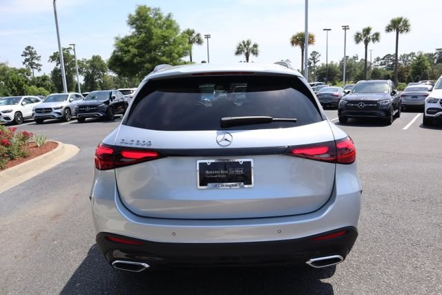 Certified Used 2025 Cirrus Silver Metallic Mercedes-Benz GLC 300 image 4