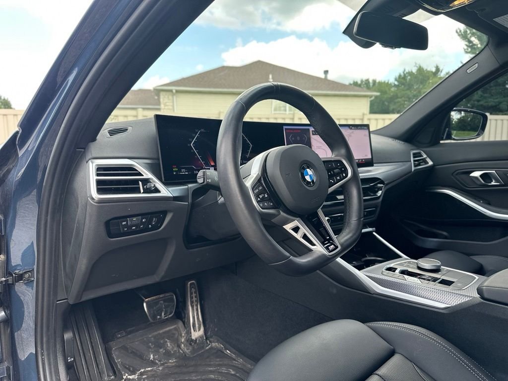 Used 2025 Blue BMW 330i xDrive image 17