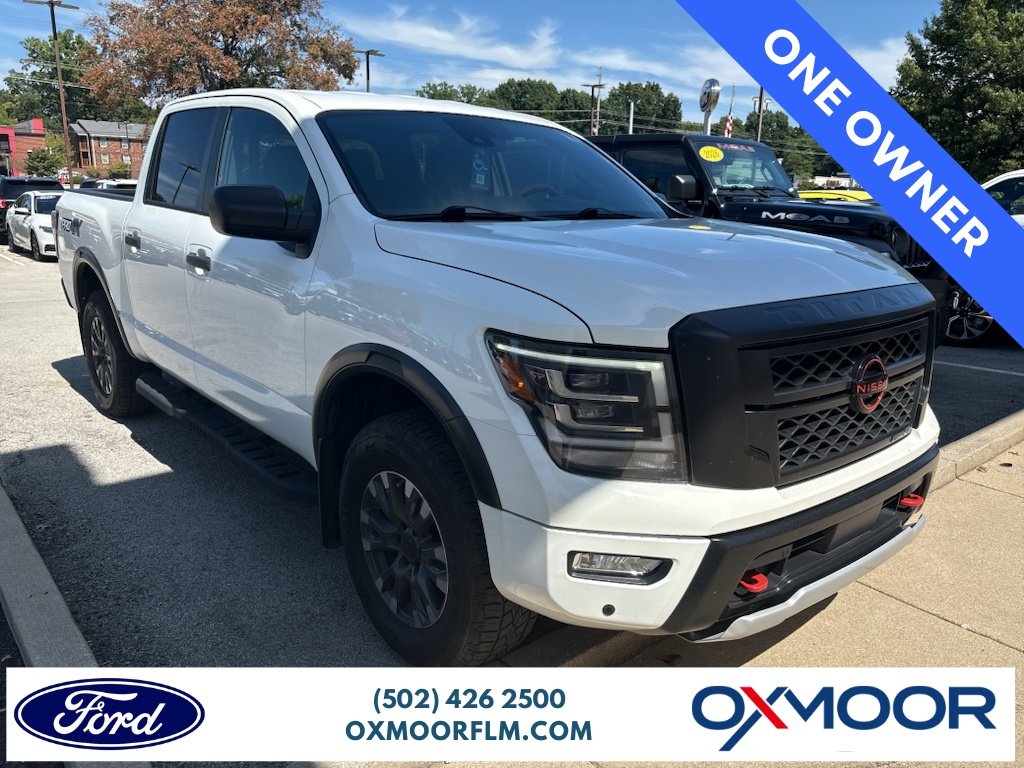 Used 2024 Glacier White Nissan PRO-4X image 1
