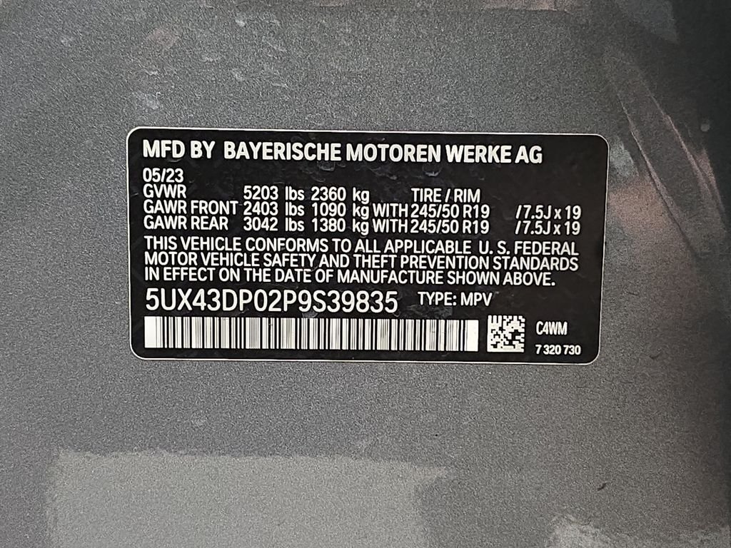 Certified Used 2023 Skyscraper Gray Metallic BMW sDrive30i image 33