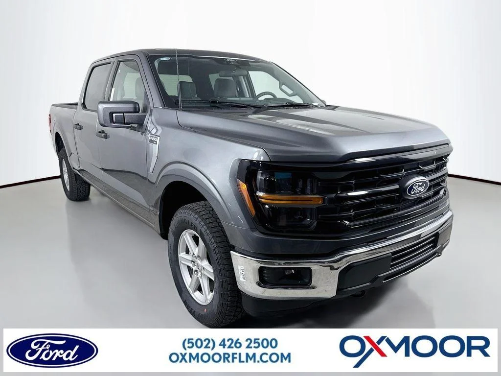 New 2026 Carbonized Gray Metallic Ford XLT image 1