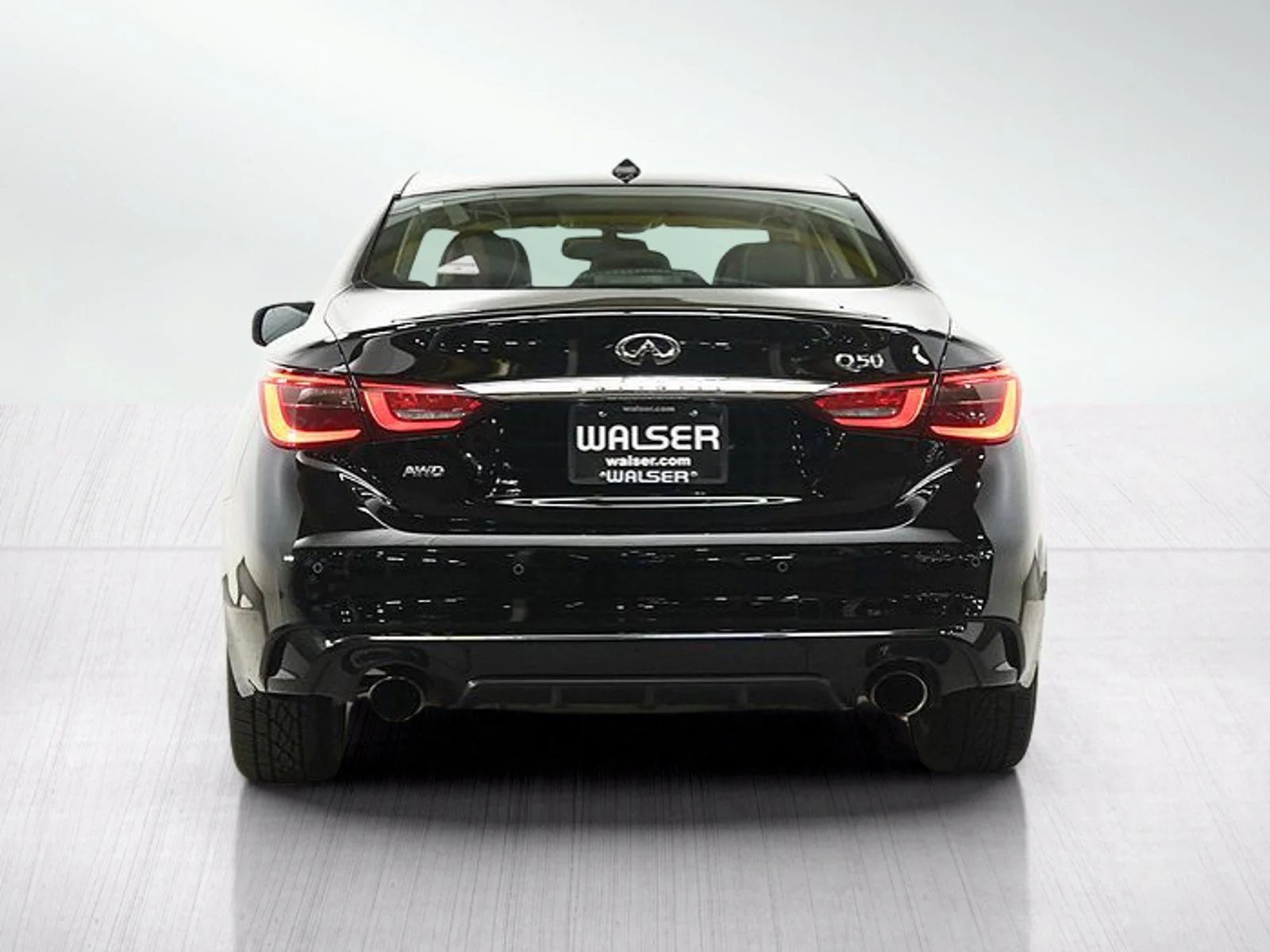 Used 2021 Black Obsidian INFINITI 3.0t LUXE image 4