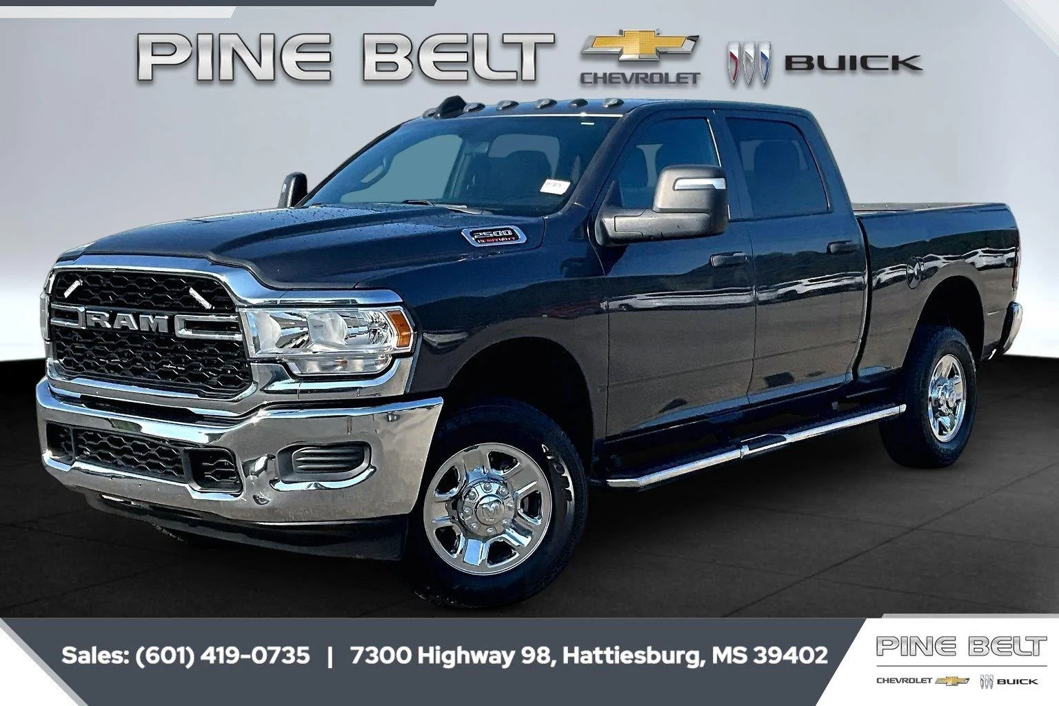 Used 2023 Granite Crystal Metallic Clearcoat Ram Tradesman image 11