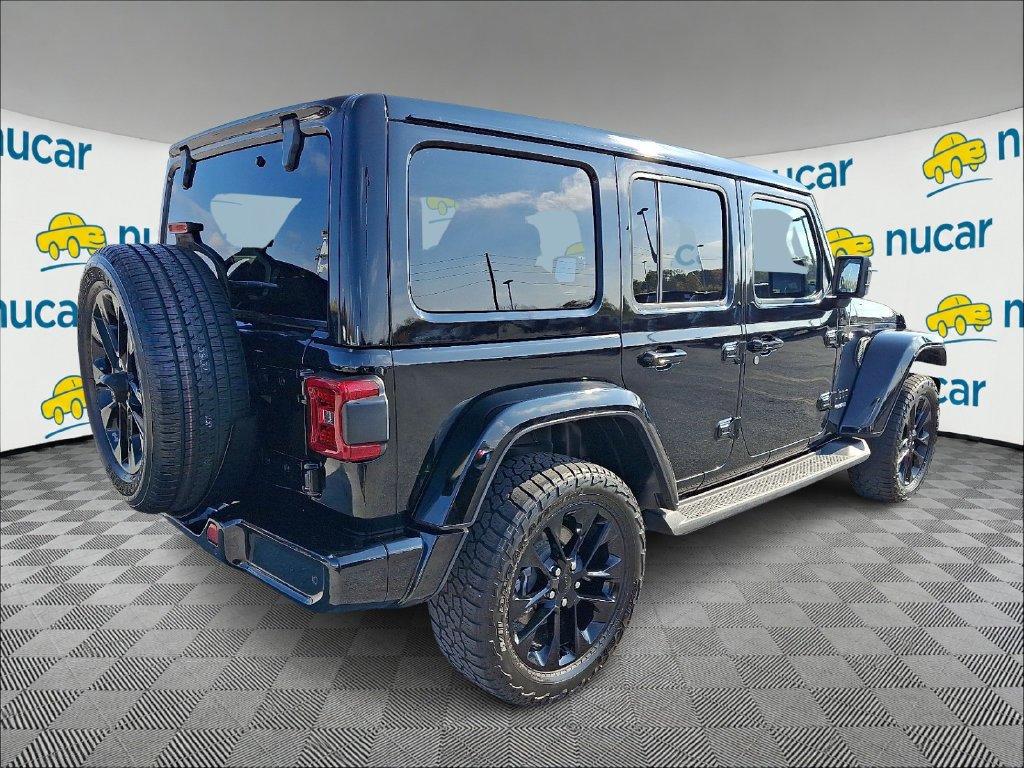 Used 2020 Black Jeep Unlimited Sahara High Altitude image 7