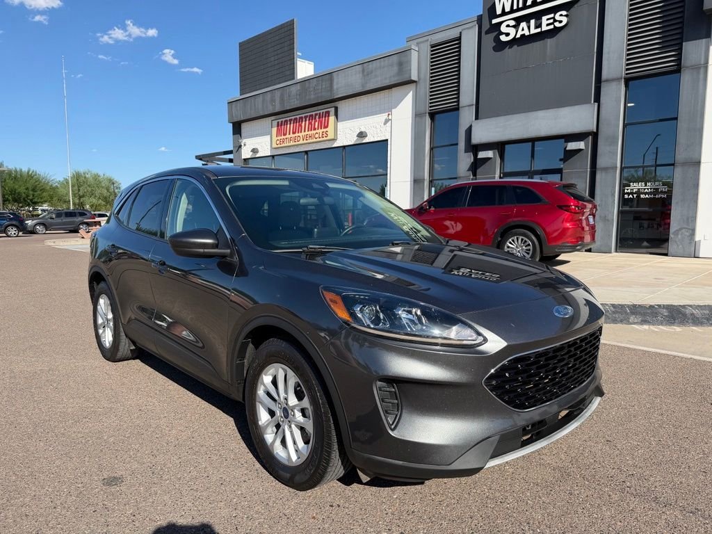 Used 2020 Gray Ford SE image 1