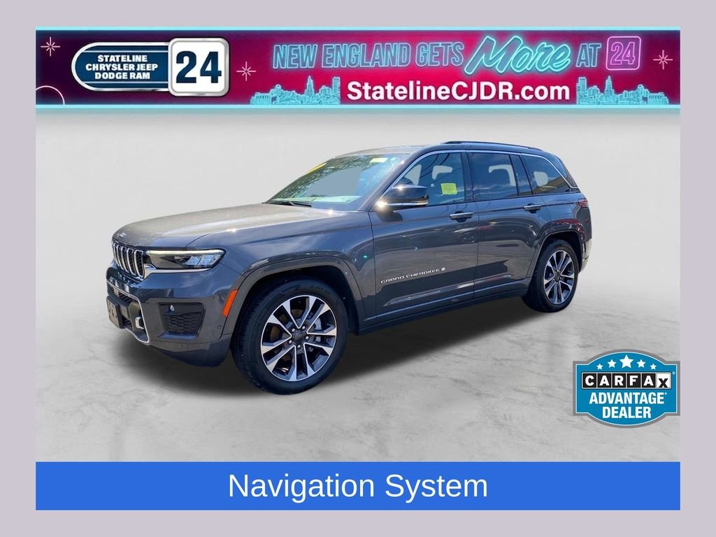 Used 2023 Gray Jeep Overland image 1