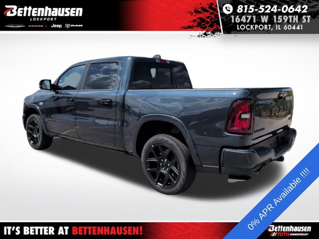 New 2026 Forged Blue Metallic Exterior Paint RAM Laramie image 8