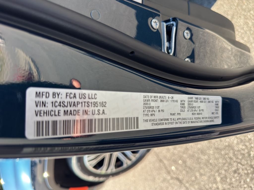 New 2026 Fathom Blue Pearlcoat Jeep Base image 24
