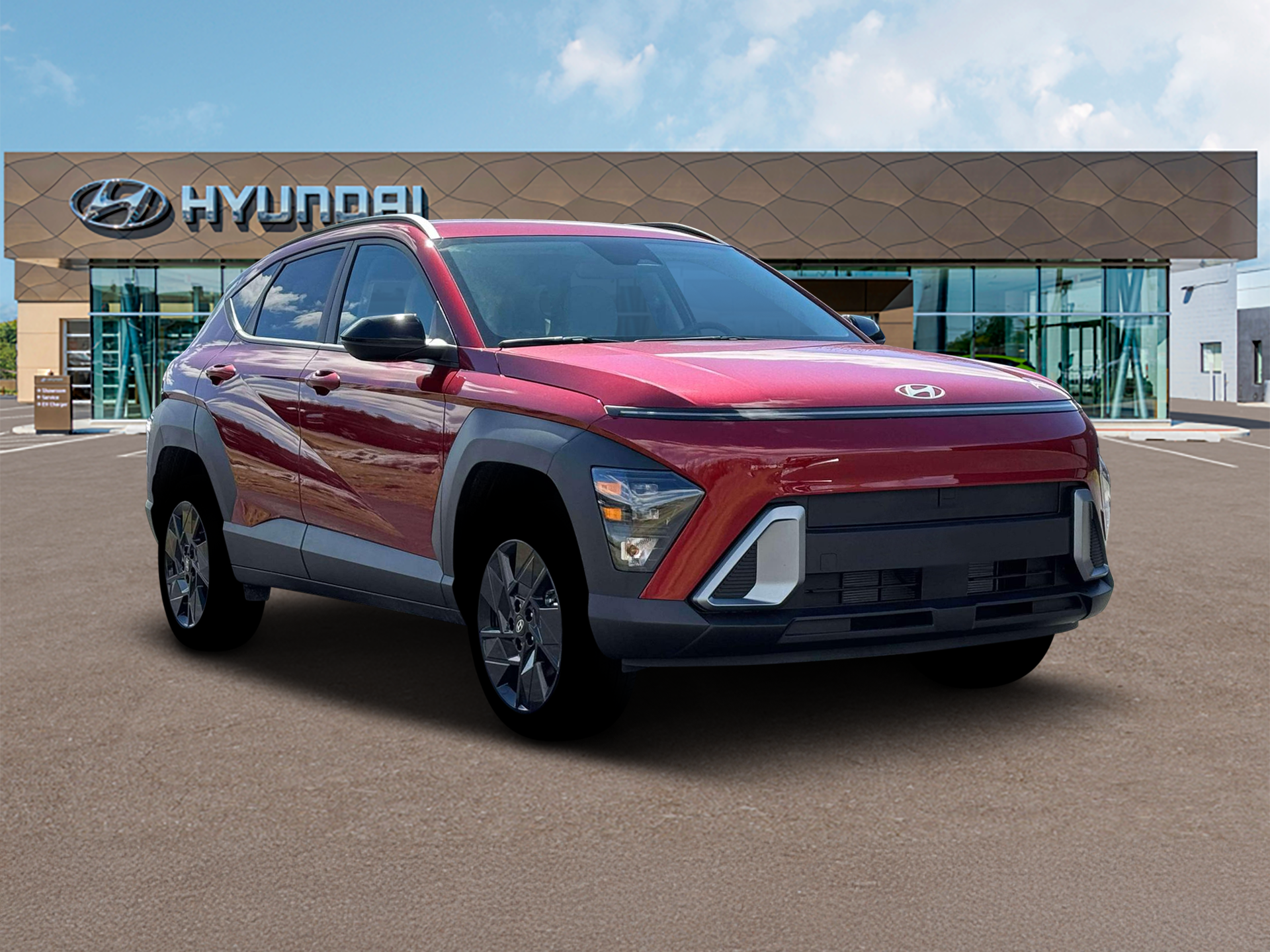 New 2026 Red Hyundai SEL Sport AWD image 11