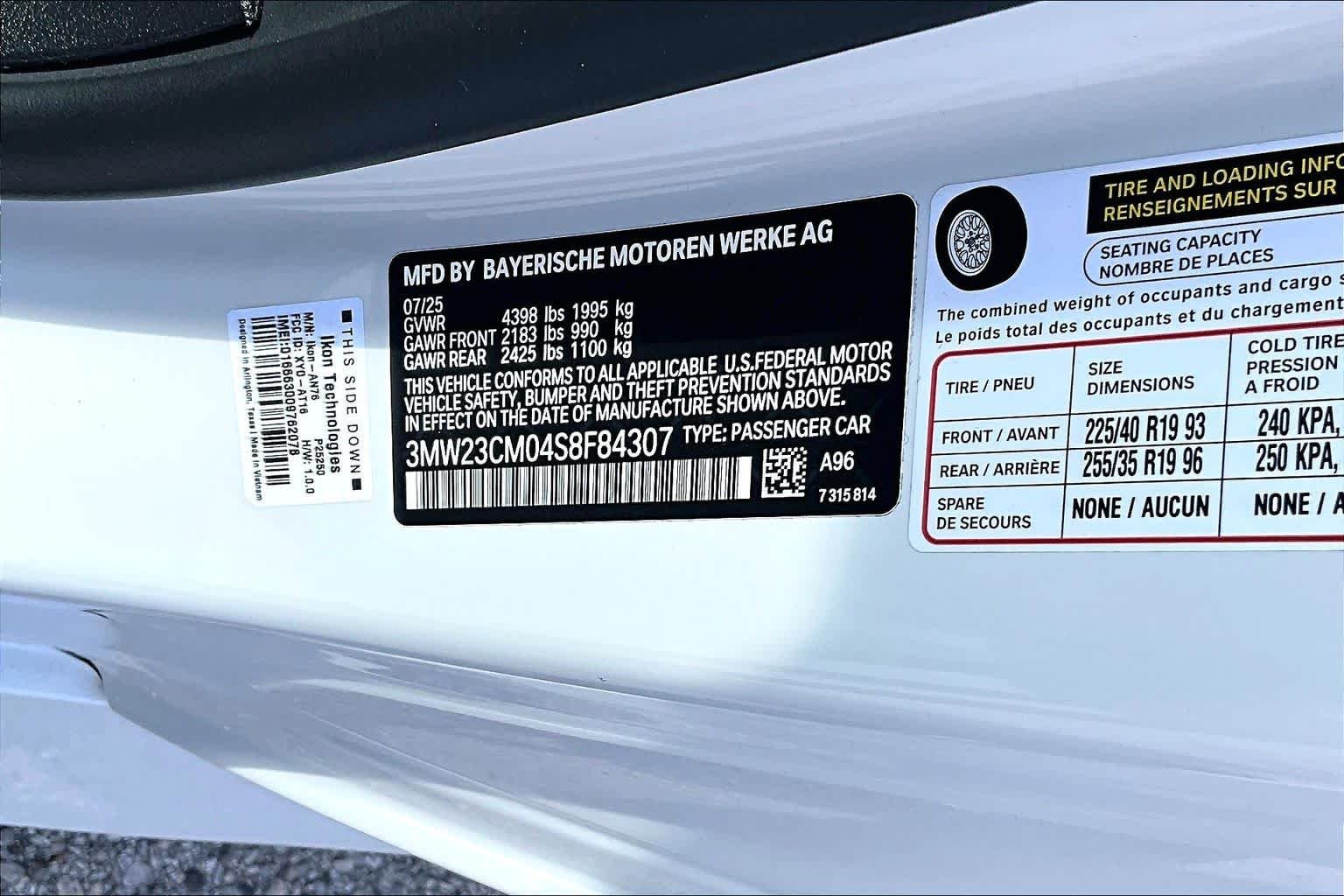 New 2025 Mineral White Metallic BMW 230i image 36