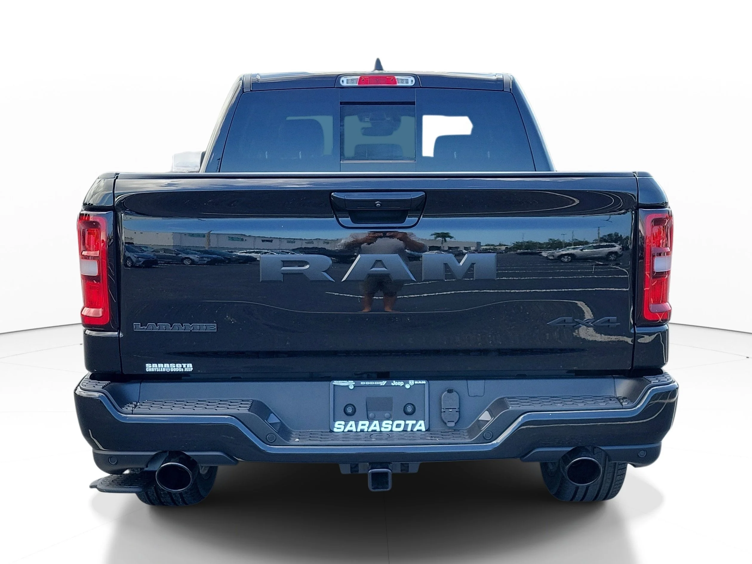 New 2026 Diamond Black Crystal Pearlcoat RAM Laramie image 5