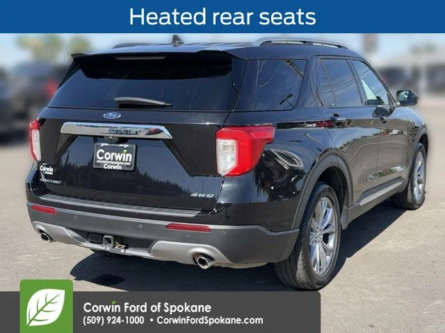 Used 2022 Agate Black Metallic Ford Limited image 16