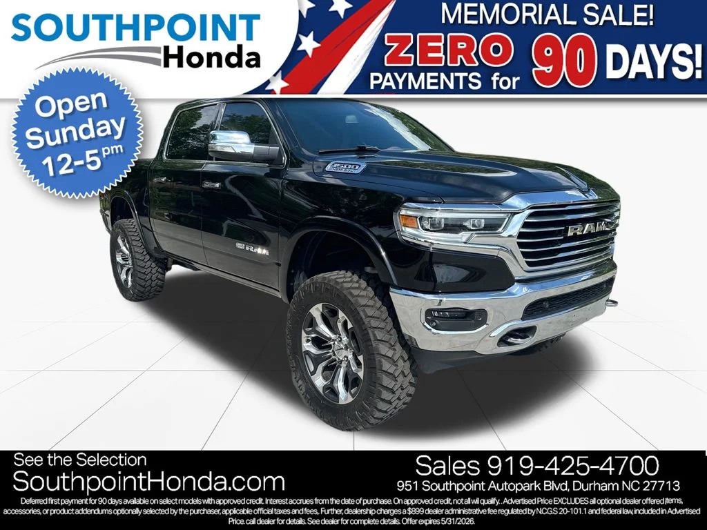 2019 RAM 1500 Longhorn 4x4 Crew Cab 5'7's photo
