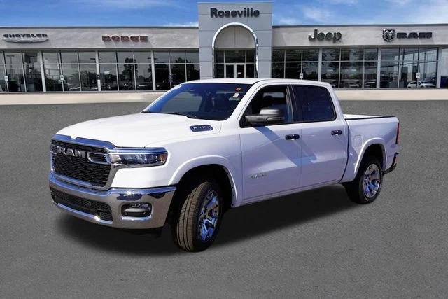 New 2026 Bright White Clear-Coat Exterior Paint RAM Big Horn image 7