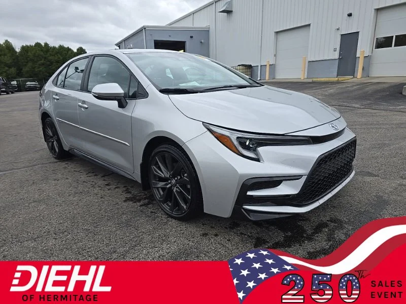 Used 2024 Silver Toyota XSE image 1