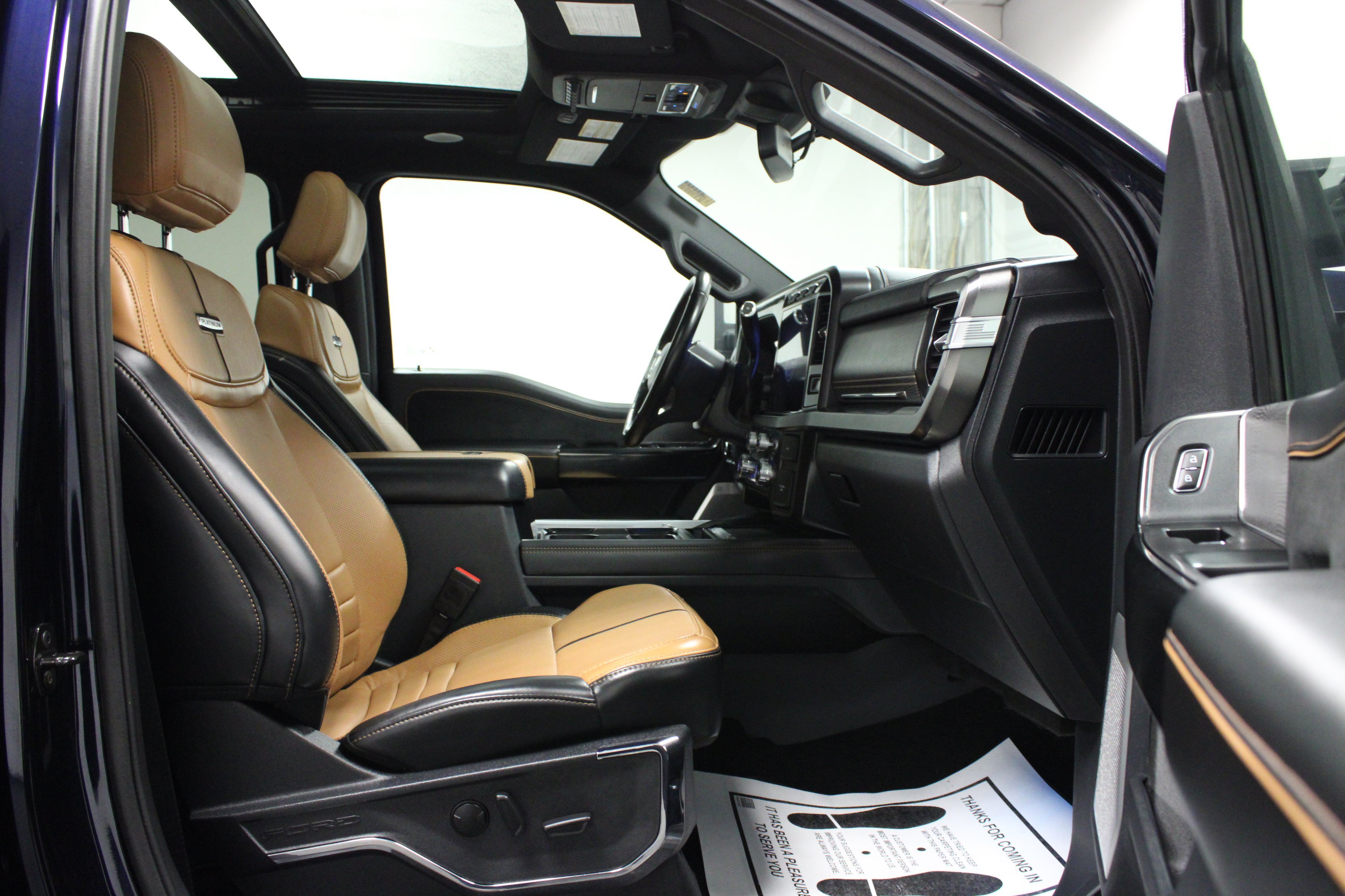 Used 2023 Antimatter Blue Metallic Ford Platinum image 16