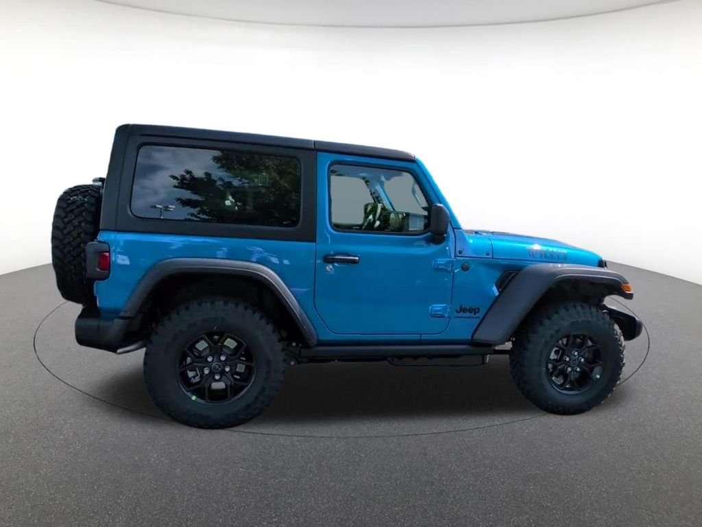 New 2026 Hydro Blue Pearl-Coat Exterior Paint Jeep Willys image 7
