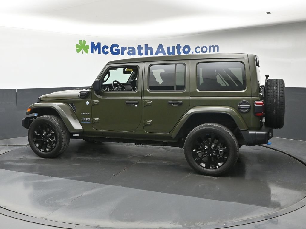 Used 2023 Green Jeep Sahara 4xe image 23