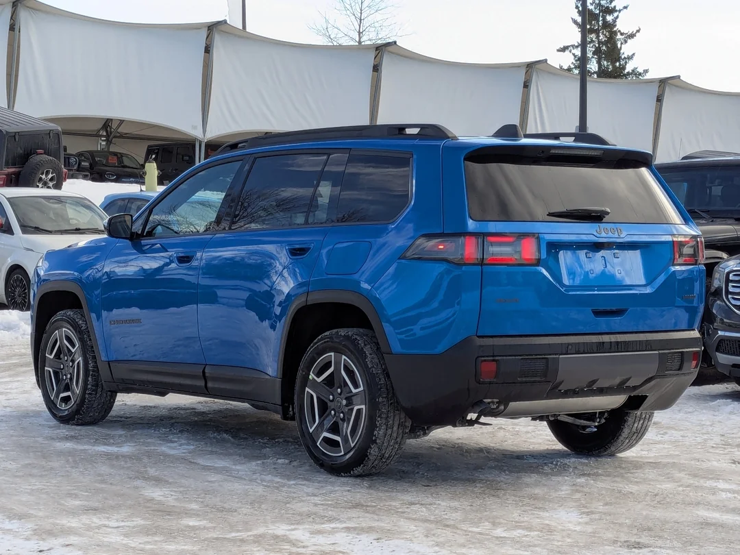 New 2026 Blue Jeep Laredo - - 4x4 - Adaptive Cruise - 12.3 Display - Heated Seats/Wheel - Compact Spare Tire & More! image 6