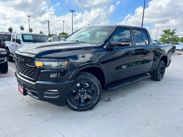 New 2026 Diamond Black Crystal Pearl-Coat Exterior Paint RAM Big Horn/Lone Star image 3
