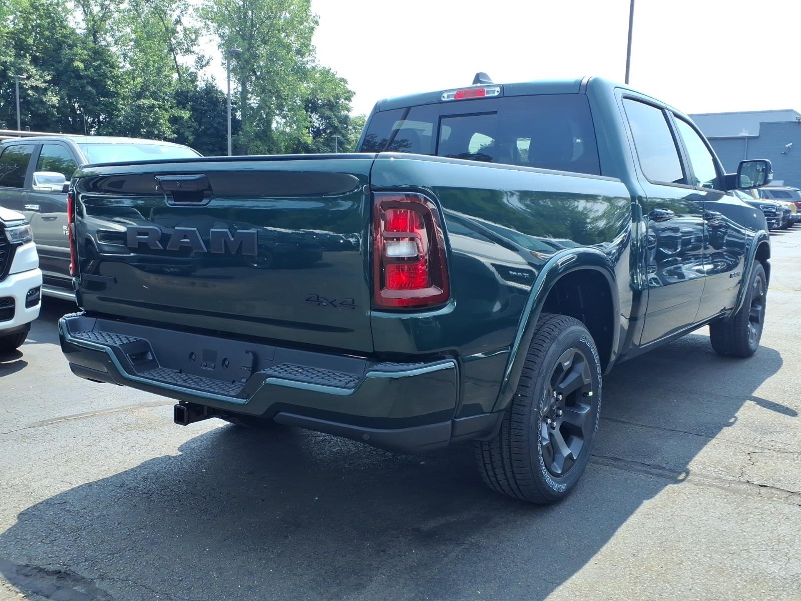 New 2026 Serrano-Green Metallic Exterior Paint RAM Big Horn/Lone Star image 4