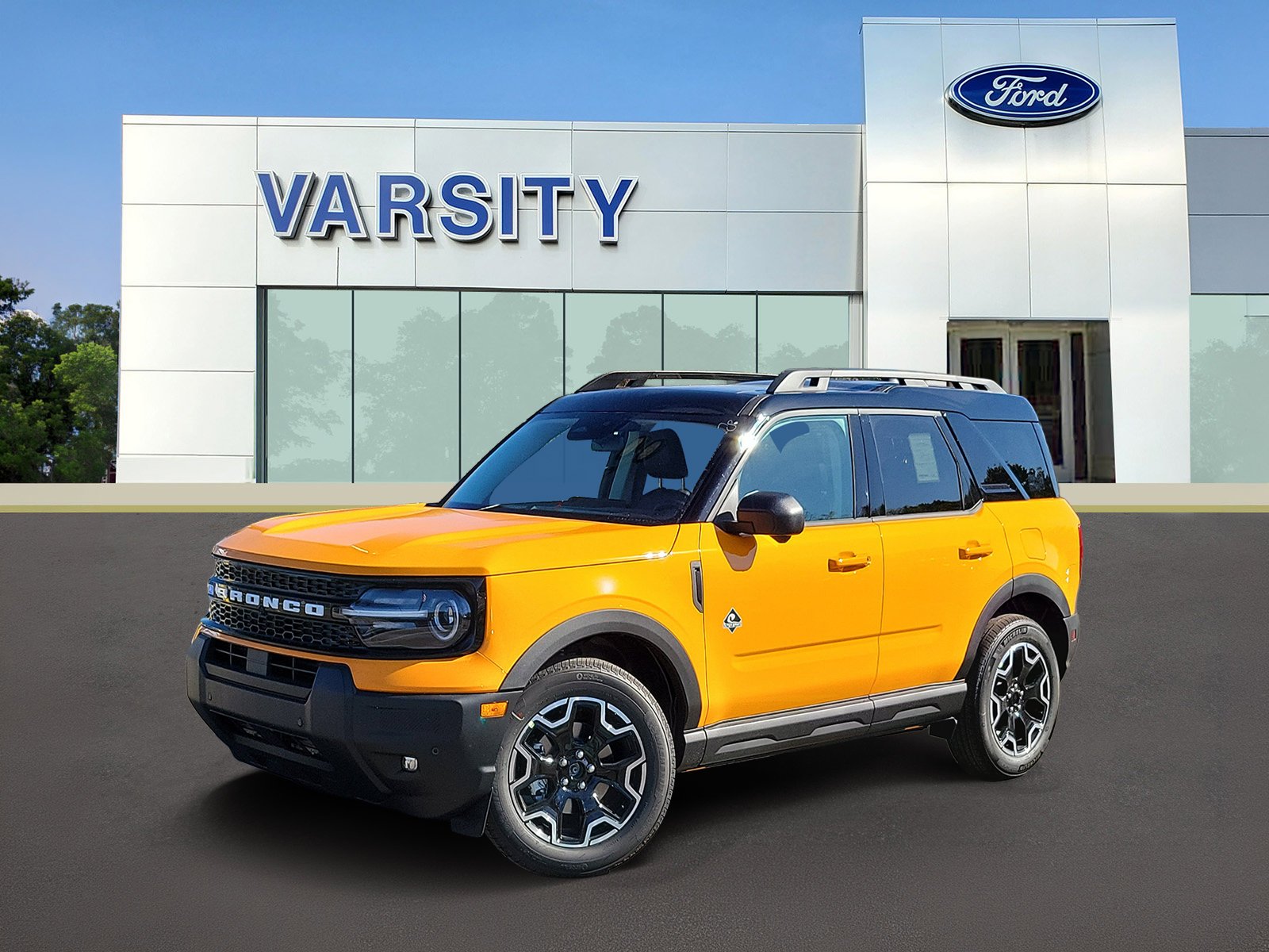 New 2026 Orange Fury Metallic Tri-Coat Ford Outer Banks® image 1