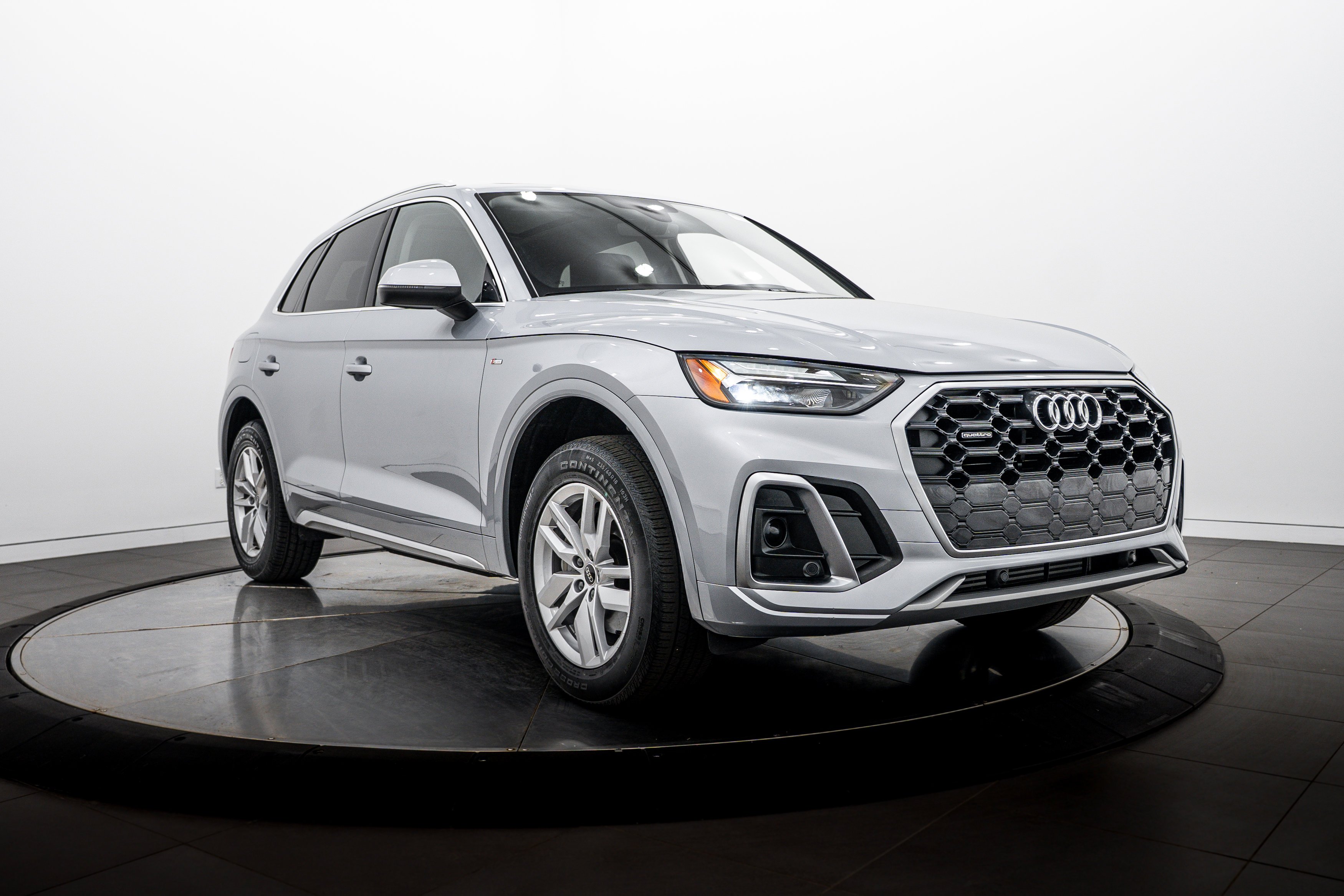 Certified Used 2023 Florett Silver Metallic Audi S line Premium image 2
