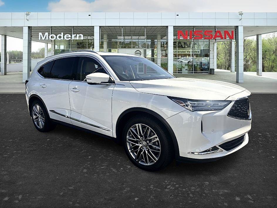 Used 2022 Platinum White Acura w/Advance Package image 7