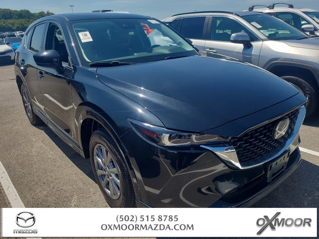 Used 2025 Jet Black Mica Mazda 2.5 S Preferred Package image 1